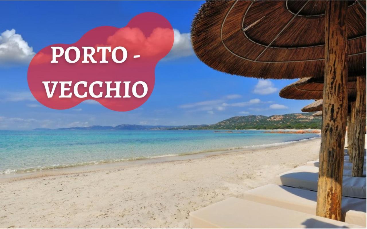 Studio bord de mer - Piscine - Plage San-Nicolao Exterior foto